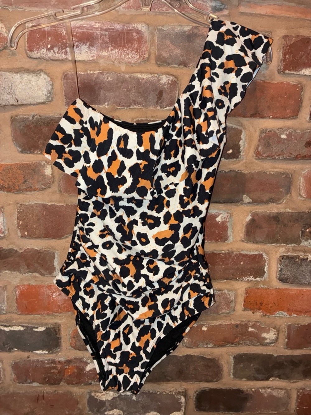 One-Piece Leopard Print Swimsuit